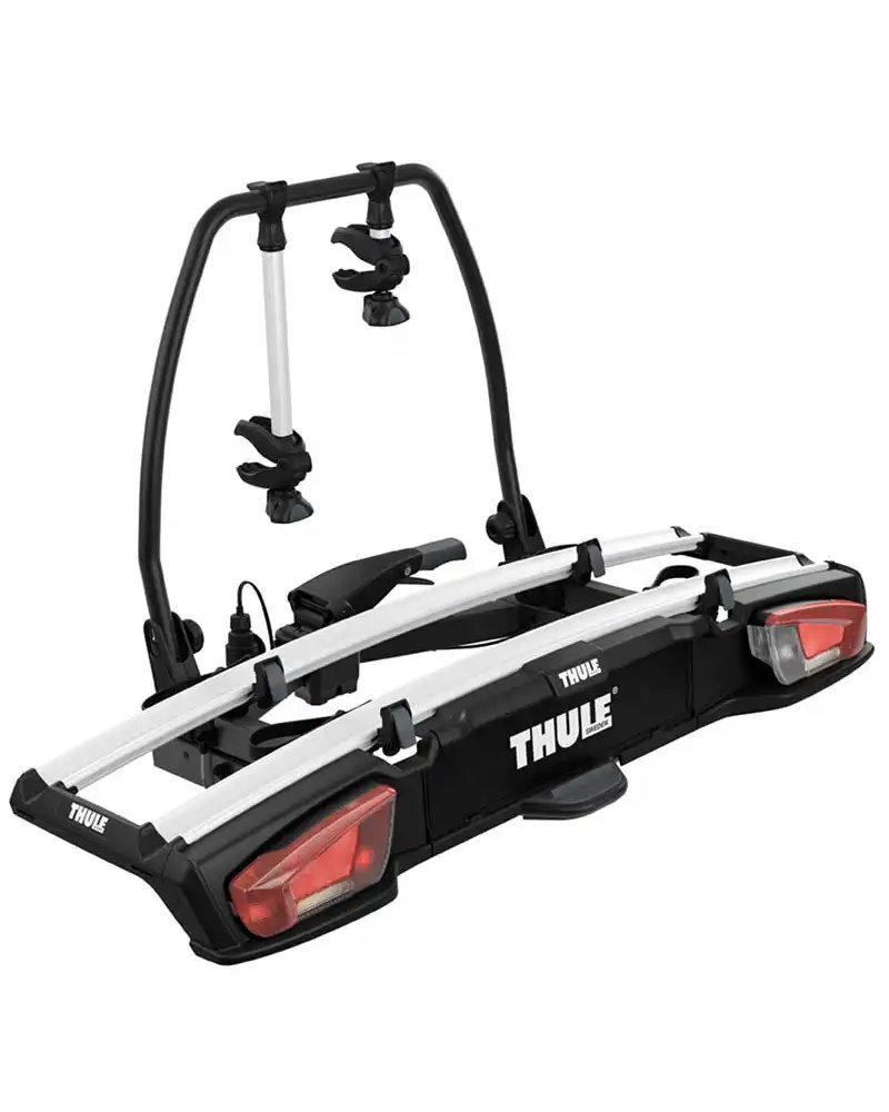 Thule VeloSpace XT 2 938 13 Poli Portabici Posteriore Gancio Traino, Nero/Allumi
