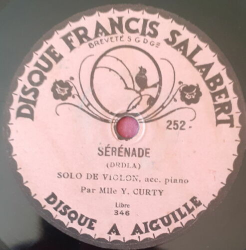 Y. CURTY CHANT HINDOU/SERENADE DISQUES FRANCIS SALABERT - Picture 1 of 1