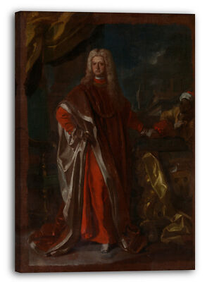 Kunstdruck Francesco Solimena - Diego Pignatelli d'Aragona (1687-1750) und ein