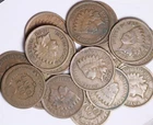 LOT OF 50 Coins Mixed Indian Head Cent Pennies GOOD/VG  1900'S FREE S/H