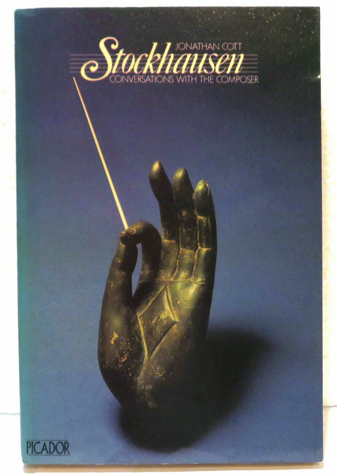 Photo 51 - Karlheinz Stockhausen Experimental compositeur signé livre avec cœur Sketch