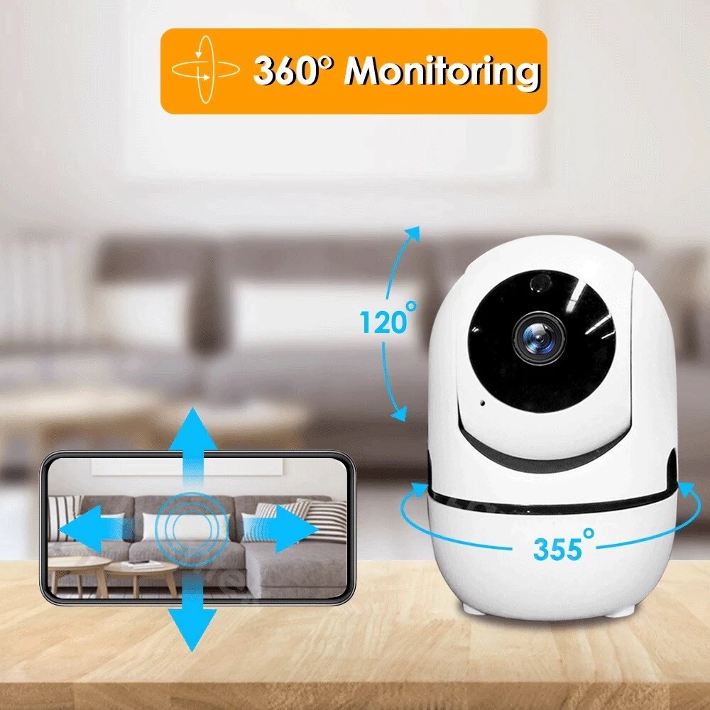 Caméra sécurité sans fil Wi-Fi 2,4 G maison haute définition