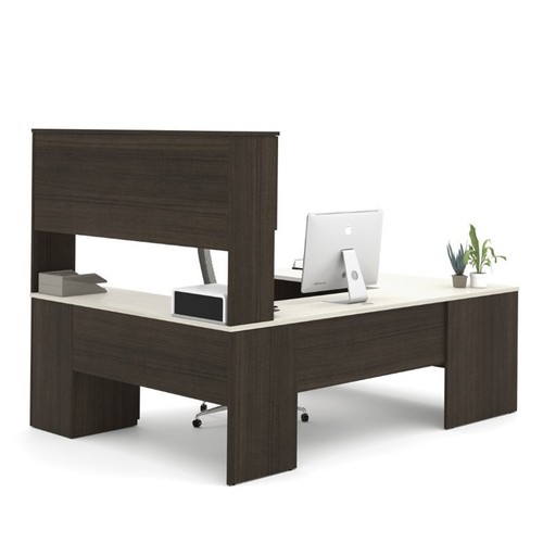 Atlin Designs 3 Piece Office Set in Dark and White Chocolate - Picture 8 of 8