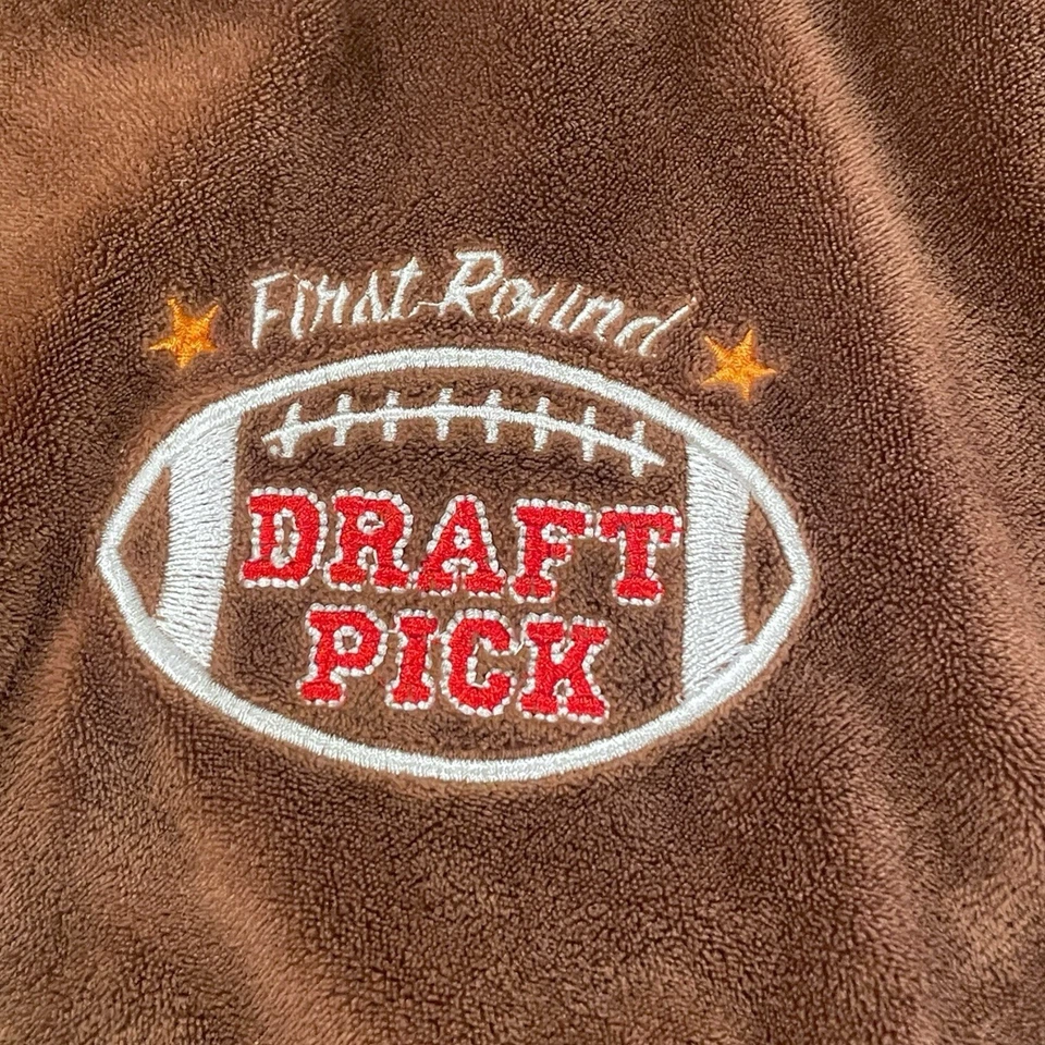 Baby Starters Fútbol Cachorro Sonajero Lovey Primera Ronda Selección de Draft Juguete Espalda Satinado Foto 4 de 4