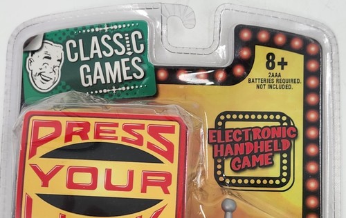 NEW Press Your Luck Electronic Handheld Game 1000 Questions Classic Games Press - 第 9/10 張圖片