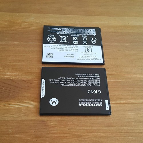 MOTOROLA GK40 GENUINE Original Battery Moto G4 G Play XT1607 XT1609 2800mAh - Photo 5 sur 12
