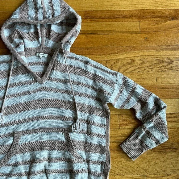 OFF WHITE MADEWELL Felpa con cappuccio a righe M