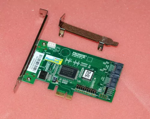 TX2650 PROMISE FastTrak PCI-E RAID SATAII 0/1/5/10 Array Card TX 2650 - Picture 2 of 3