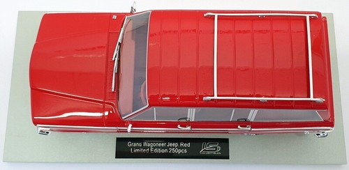 LS Collectibles 1/18 Scale Model Car LS037H - 1979 Jeep Grand Wagoneer - Red - Picture 5 of 6