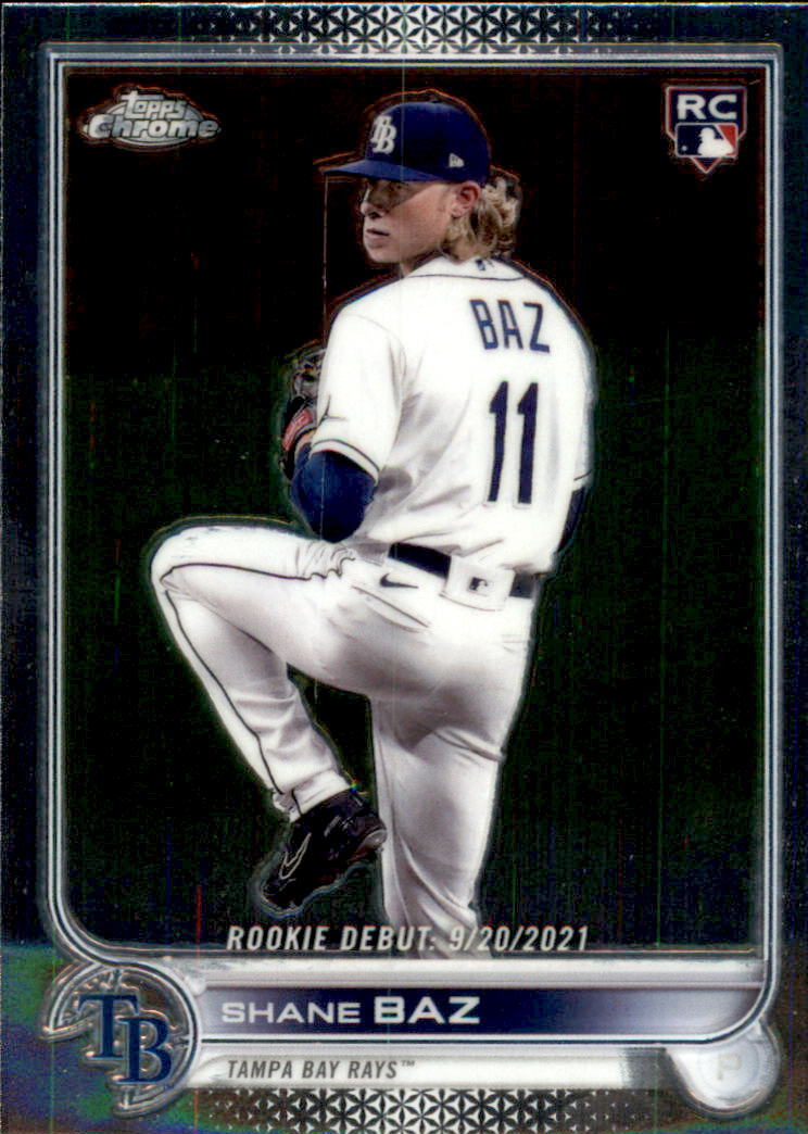 2022 Topps Chrome Update #USC175 Shane Baz RC