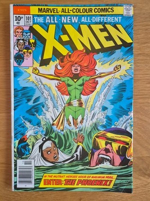 The all new all different x-men 101 1976 enter the Phoenix American edition