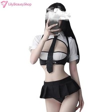 Sexy Lady Nihgtdress Office Lady Outfit Clubwear Women Bodycon Cosplay Babydoll