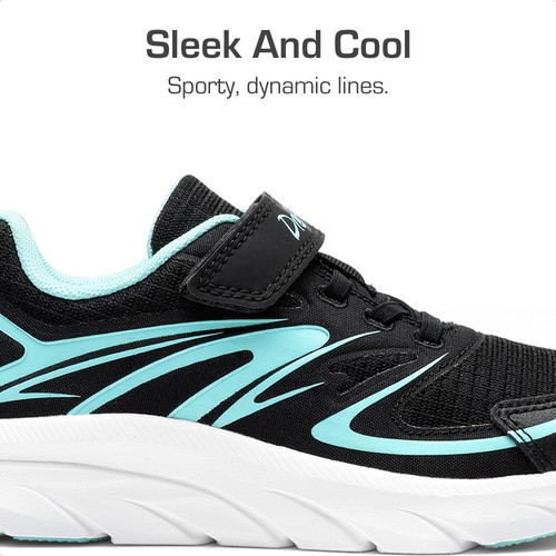 Kinder Jungen Mädchen Tennisschuhe Sportschuhe Laufen Gym Schule Mode Turnschuhe - Bild 4 von 38