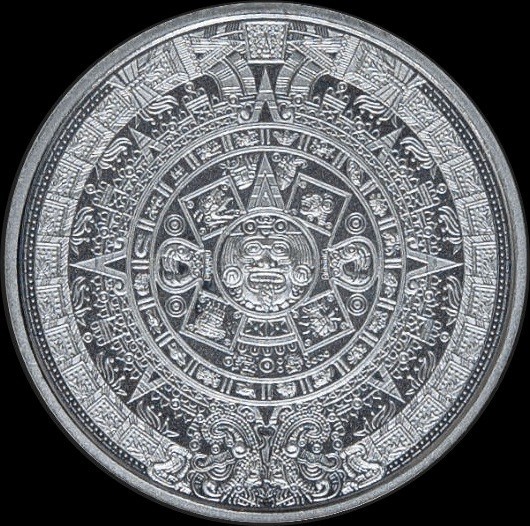 Mexico Cuauhtemoc Aztec Calendar Silver Coin 1 10th Oz 999 EBay mexico-cuauhtemoc-aztec-calendar-silver-coin-1-10th-oz-999-ebay