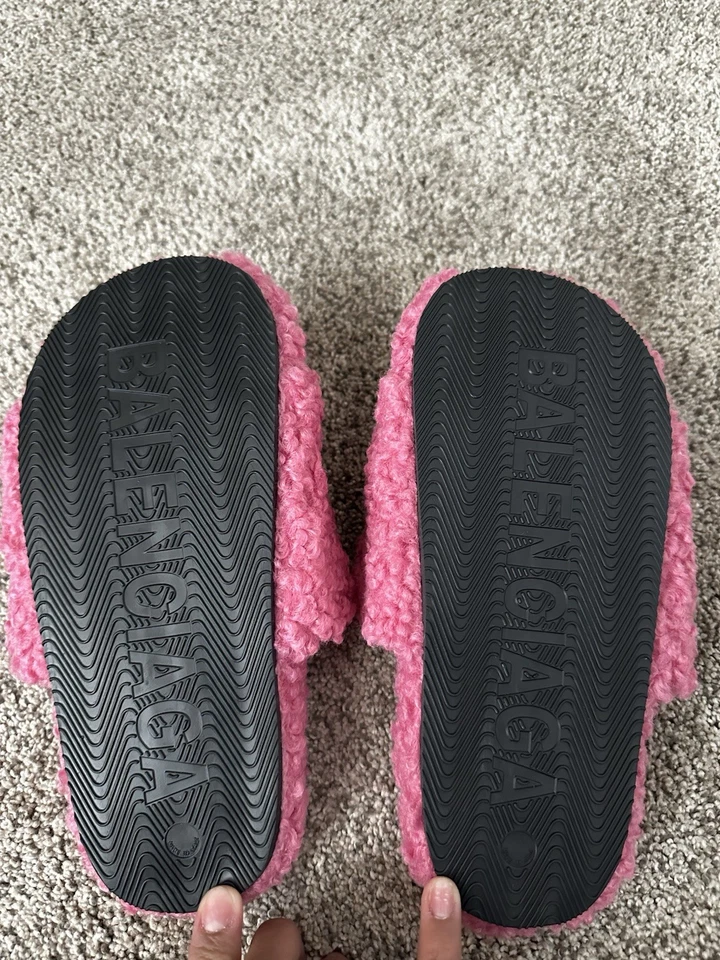 Balenci slides Pink Size 6 - Image 3 of 3