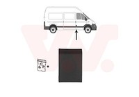 VAN Wezel Zier-/Schutzleiste, Seitenwand Einbau, Rechts, Seitlicher