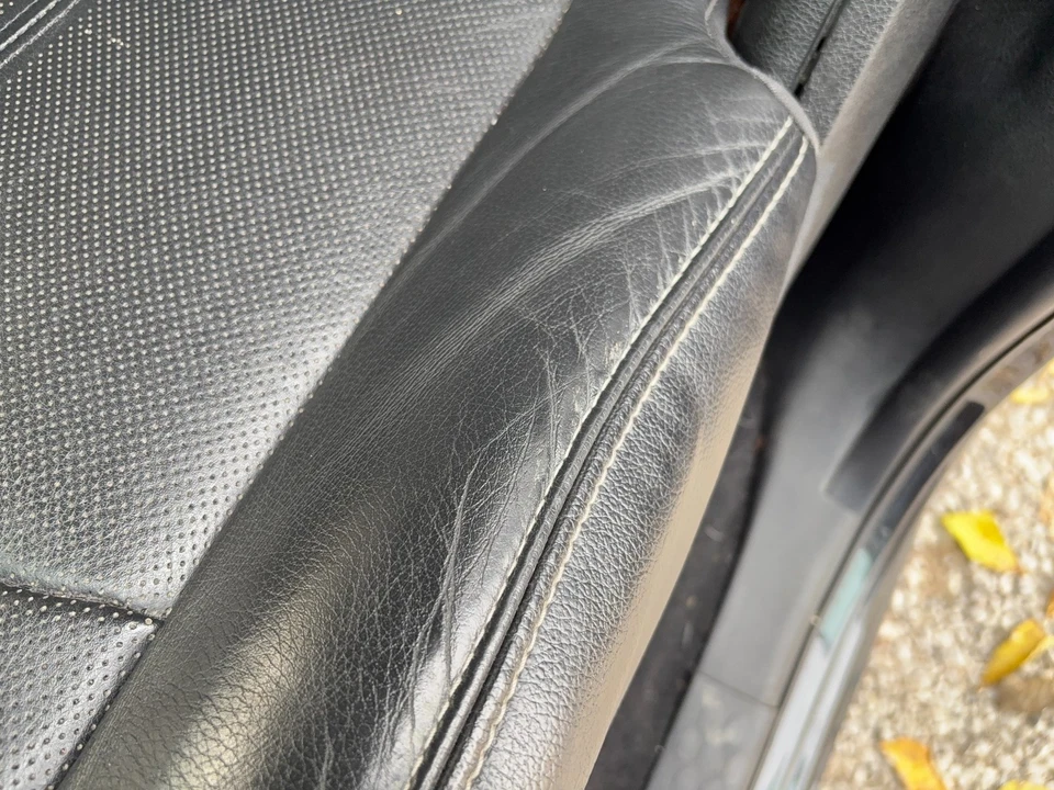 Asientos de cuero negro, Ram 1500 2500 3500 2013-2018 doble cabina memoria de ventilación HD *SIN ENVÍO Foto 4 de 4