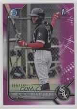 2022 Bowman Chrome Prospects Fuchsia Refractor 55/199 Elijah Tatis #BCP-23 4k8