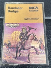 Budgie - Bandolier - MCA Records Cassette TC-MCF 2723 Rare Cassette 