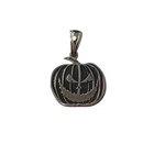 Handmade 925 Sterling Silver Halloween Pumpkin Pendant Jack O’Lantern Charm