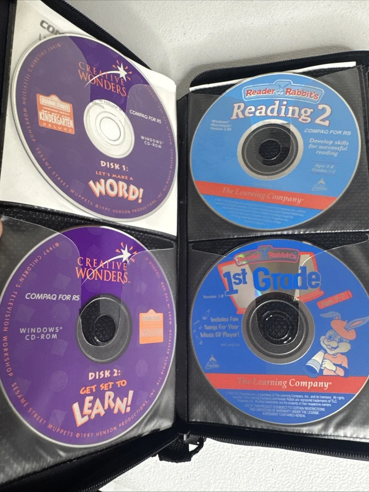 Vintage COMPAQ Presario Creative Learning Series - 26 CD-Rom Collection - NEW! - Image 4 of 4