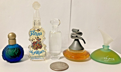 Mini Perfumes Lot  of 5 Authentic Items Exactly As Pictured.