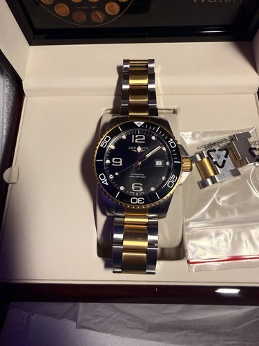 Longines HydroConquest Men's Black Watch - L3.781.3.56.7