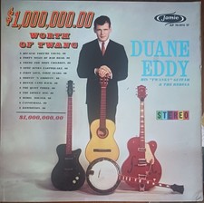 DUANE EDDY - $1,000,000 WORTH OF TWANG - JAMIE RECORDS VINYL LP - (G+/G+)