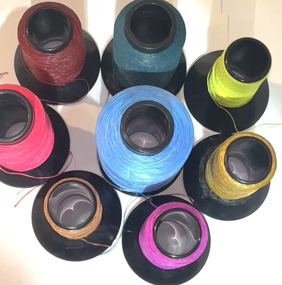 BCY 8190 LOT Bowstring Material 8 partial spools - Image 3 of 4