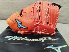 Mizuno Professional Baseball Catcher's Mitt Orange Unused Diversity Snubbull