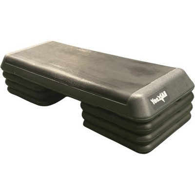 Yes-4-All 42'' Aerobic Stepper Set w/ 6 Risers! Adjust 4'' -  10''  Cardio FItness