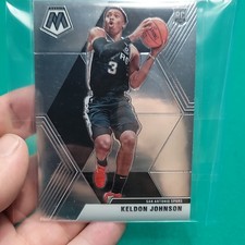 Panini 2019-20 Mosaic Rookies Keldon Johnson Rookie Card #238 Spurs NBA. rookie card picture