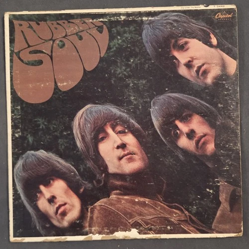 The Beatles - Rubber Soul Vinyl LP - 1965 First Press - Mono - Capitol T-2442