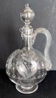 BACCARAT Carafe Carafe Blown Crystal Liqueur Decor Lily of the Valley