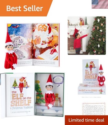 Christmas Scout Elf with Storybook and Keepsake Box