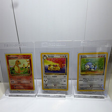 Pokemon Charmander 9/108 Persian 42/64 Dratini 53/82 Vintage Era 3 Card Lot