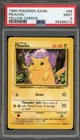 Pokemon Pikachu Base Set Unlimited Yellow Cheeks #58 PSA 9 Mint