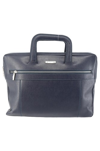 BALDININI Damen Aktentasche Business Dunkelblau Leder
