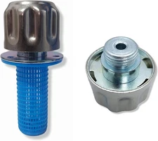 Small Hydraulic Tank Breather Cap for Oil & Fuel Reservoir – Metal Filler Vent