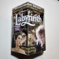 NEW Labyrinth 30th Anniversary Edition Blu-ray David Bowie Jim Henson Box Set FS