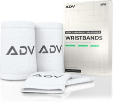 Wristbands with New Age Polyester Cotton Blend - Ultra Absorbent Wrist Sweatband