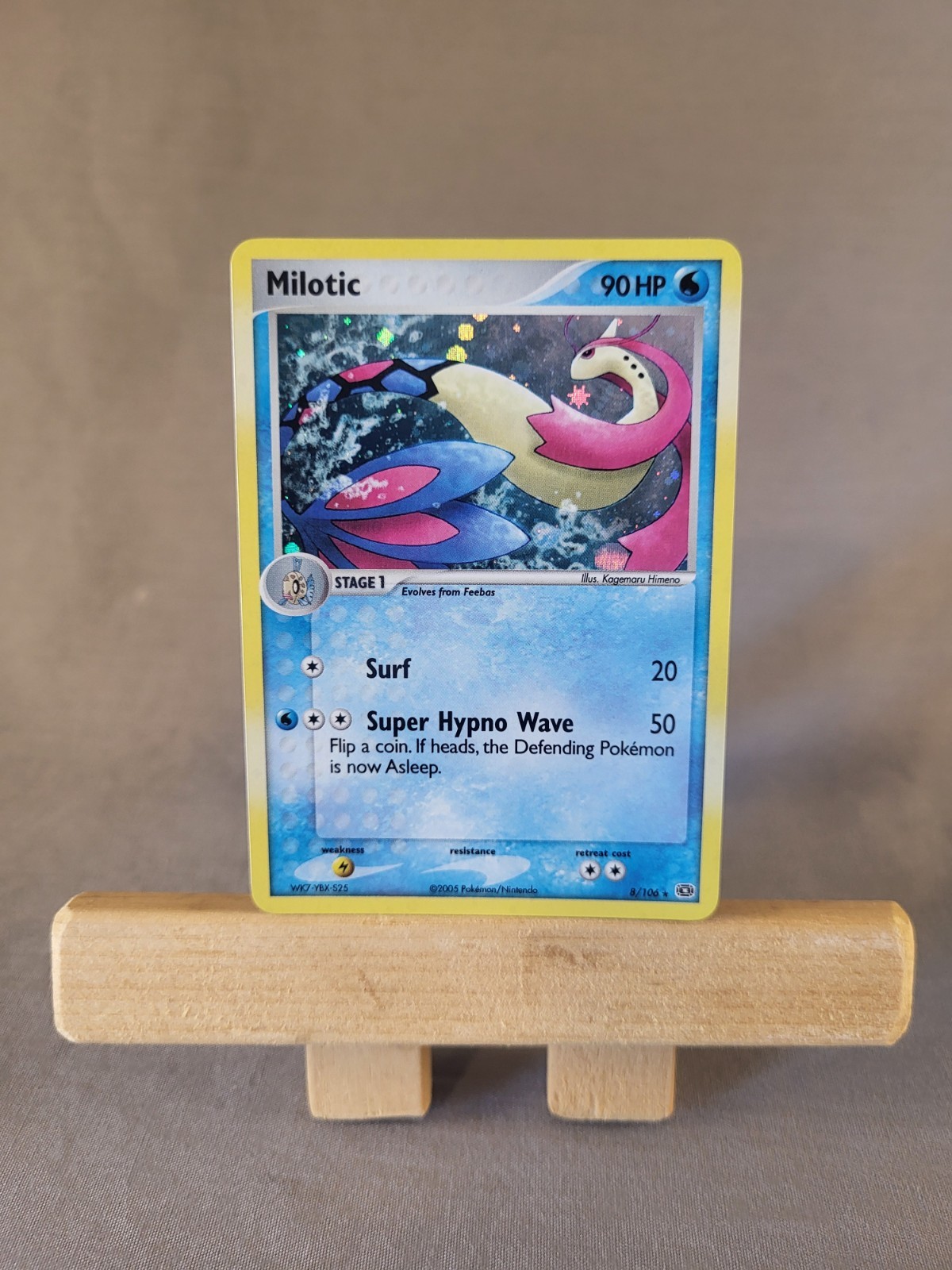Milotic - 8/106 - Ex Emerald - Holo Rare - NM