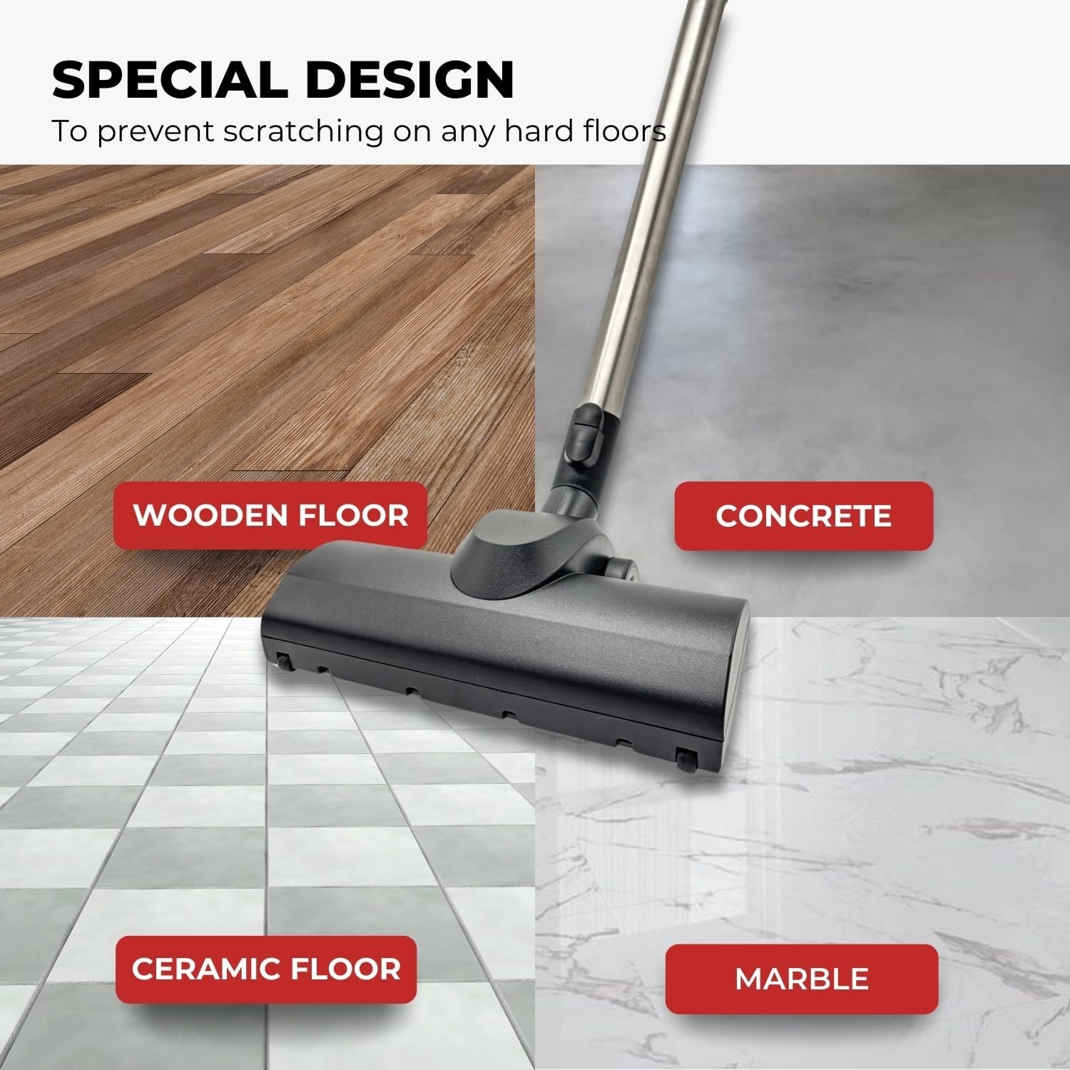 for Miele, Turbo Brush Head Replacement | Easy Pet Hair Removal | Vacuum... 