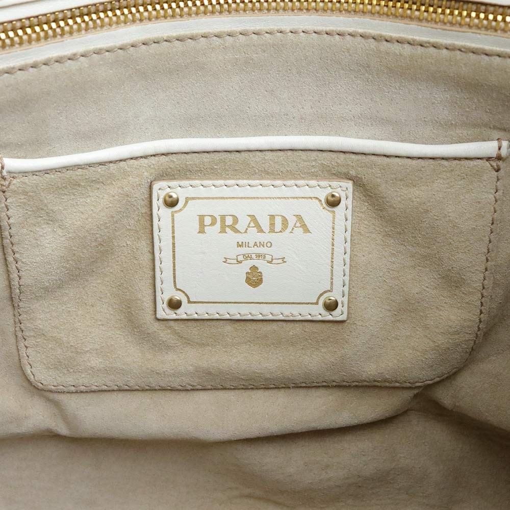 Used Prada Triangular Plate Triangle 2Way Shoulde… - image 9