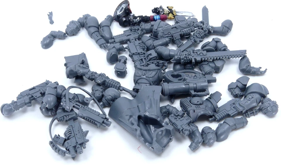 Warhammer 40k Black Templars Spares Repairs Damaged Conversions Bits, Job Lot - Image 4 of 4