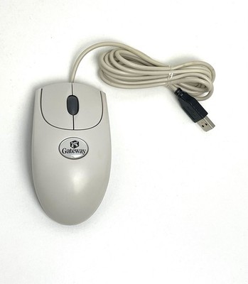 Vintage Gateway Logitech USB Wired Optical Wheel Mouse Model M-UR58
