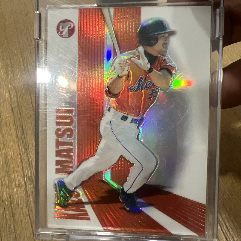 2004 Topps Pristine - Kazuo Matsui #119 Uncirculated Refractor /999 (RC) Mets