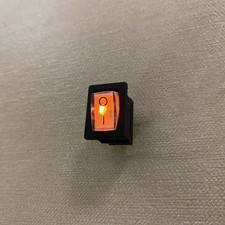 10pcs 3 Pins 2 positions 6A 250VAC RS-601 Power Rocker Switch