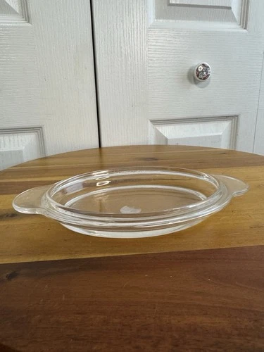 Pyrex P-14-C Clear Glass Small Oval LID for Grab It Casserole Dish