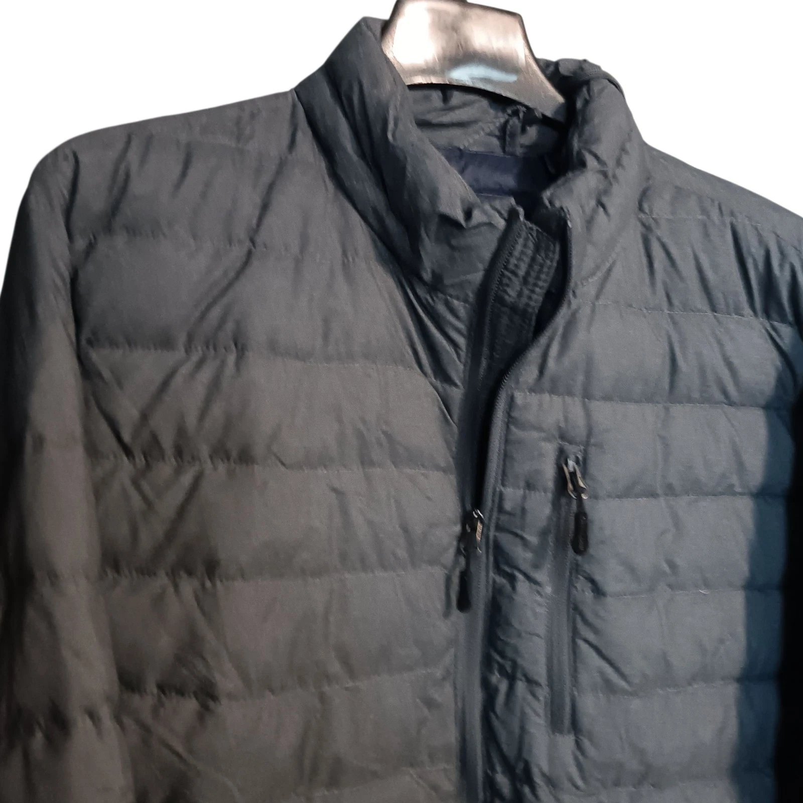 Club Room Down Filled Winter Coat Packable Puffer Jacket Gray Size Extra Large